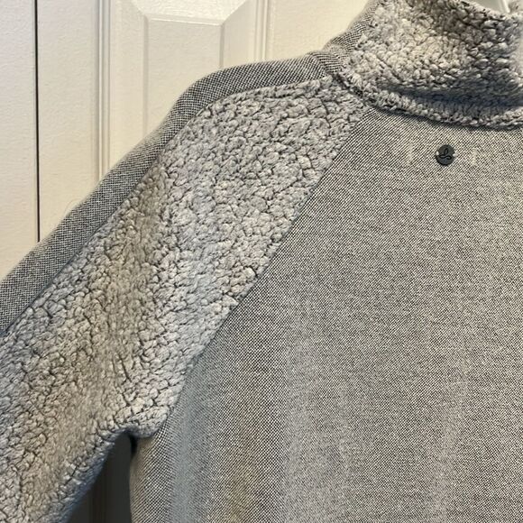 Prana Light‎ Grey Wool Blend Pullover Sweatshirt Size M - Picture 11 of 14